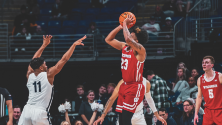 Chucky Hepburn couldn't be contained, scoring 19 points for Wisconsin and leading them to fifth-straight win vs. Penn State