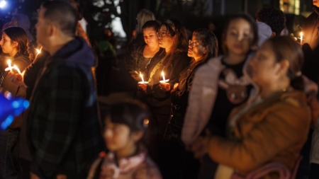Candlelight vigil honors Mayra Jimenez, teacher slain in North Hollywood