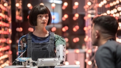 Ai-Da Robot designs Space Pod homes for future Moon, Mars bases exhibition