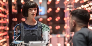 Ai-Da Robot designs Space Pod homes for future Moon, Mars bases exhibition