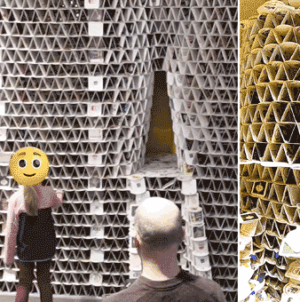 Girl topples massive beer coaster sculpture intended for Guinness World Records