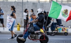 Demonstrations against ICE tactics continue in L.A.