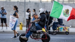 Demonstrations against ICE tactics continue in L.A.