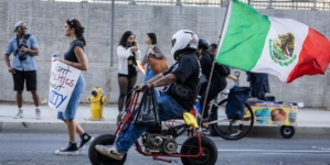 Demonstrations against ICE tactics continue in L.A.