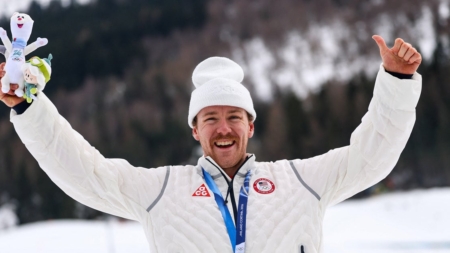 Ben Ogden becomes first American man in 50 years to win medal in cross-country skiing