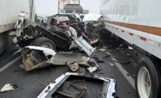 Highway 99 reopens after 59-vehicle pileup in the Central Valley