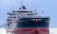 U.S. tanker approached by Iranian gunboats in Strait of Hormuz, security firm says