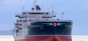 U.S. tanker approached by Iranian gunboats in Strait of Hormuz, security firm says