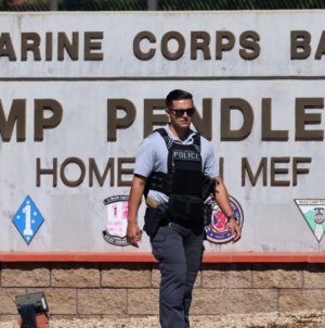 Rare malfunction sent shrapnel onto freeway near Camp Pendleton, report says