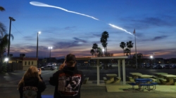 SpaceX launches rocket Monday night, seen across Southern California