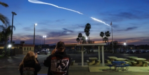 SpaceX launches rocket Monday night, seen across Southern California