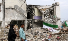 Iranians grieving over school missile strike express rage at U.S., Trump