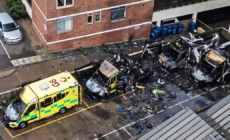 Jewish volunteer ambulances set on fire in London in apparent antisemitic attack