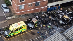 Jewish volunteer ambulances set on fire in London in apparent antisemitic attack