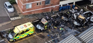 Jewish volunteer ambulances set on fire in London in apparent antisemitic attack