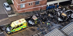 Jewish volunteer ambulances set on fire in London in apparent antisemitic attack
