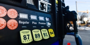 Gas prices edge higher with Brent crude remaining above $100 per barrel