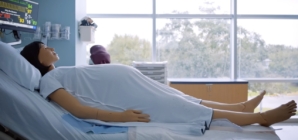 Mama Anne robot gives birth to train midwifery students at York St John