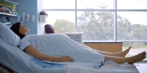 Mama Anne robot gives birth to train midwifery students at York St John