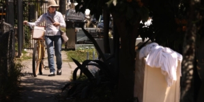 She’s a housekeeper with a side job: cleaning the trashed streets of her own neighborhood
