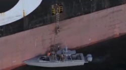 Iran touts video of Strait of Hormuz cargo ship seizures as Trump keeps quiet on next move