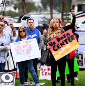 Newsom’s stance on controversial data centers will be tested. Again.