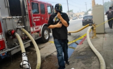 A day of smoky air, nasty smells and many questions in parts of L.A.