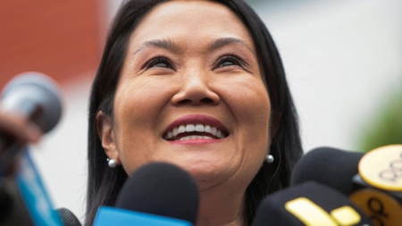 Peru right-wing presidential hopeful Fujimori appears poised to win runoff