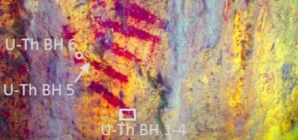 Red stripes declared U.K.’s oldest art after being dismissed as a natural phenomenon