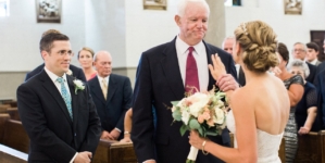 Wedding-day miracle as bride meets man who received her father’s donated heart