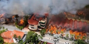 1 killed in large fire at luxury resort in Dominican Republic