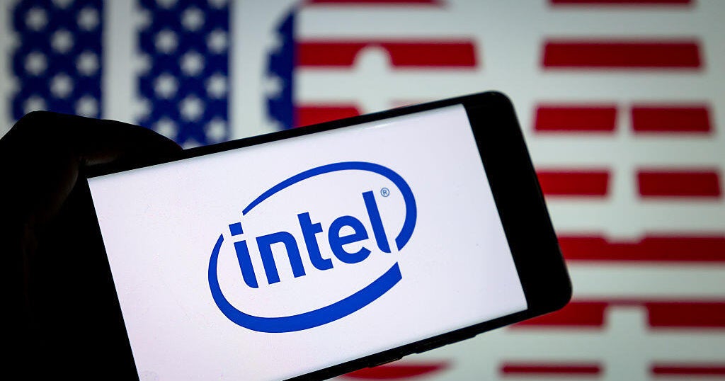 Intel shares leap after Trump says it’s working with Apple to make chips in the U.S.