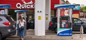 Gas prices drop slightly 14 weeks into Iran war
