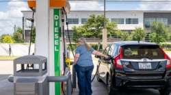 Gas prices fall below $4 a gallon for the first time in nearly 3 months