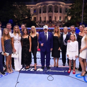 Melania Trump and Ivanka Trump bring star power at UFC Freedom 250 event