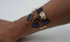 Wearable patch uses haptic alerts to detect gas and water hazards