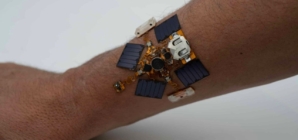 Wearable patch uses haptic alerts to detect gas and water hazards