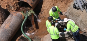 Repairs to Sunset Boulevard water line hit a snag with another leak