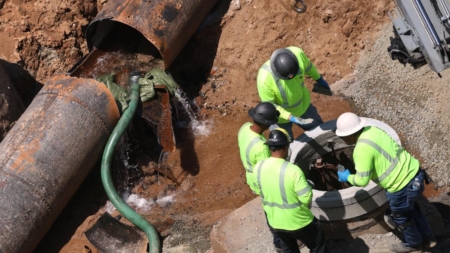 Repairs to Sunset Boulevard water line hit a snag with another leak