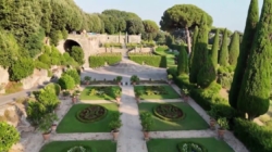A rare look at the Pope’s Garden in his summer house
