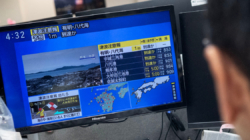 Major earthquake rocks Japan, prompting tsunami warnings