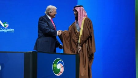 U.S. and Saudi Arabia sign deal that could allow civil nuclear program on Saudi soil