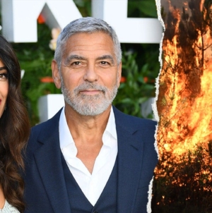 George and Amal Clooney evacuate southern France home in wildfire