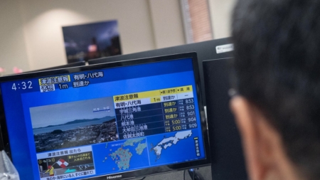 Strong earthquake strikes southern Japan, but no major damage or casualties reported