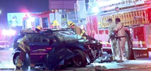 Wrong-way driver on 405 freeway sparks deadly crash in Hawthorne