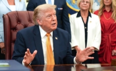 Trump says U.S. continues to hold peace talks with Iran