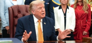 Trump says U.S. continues to hold peace talks with Iran