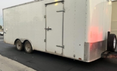 The trailer full of camp supplies was stolen, but the mission remained for a California nonprofit