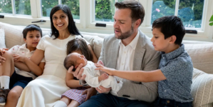 Usha Vance, second lady, opens up about new baby Alec and raising four children