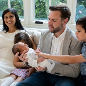 Usha Vance, second lady, opens up about new baby Alec and raising four children